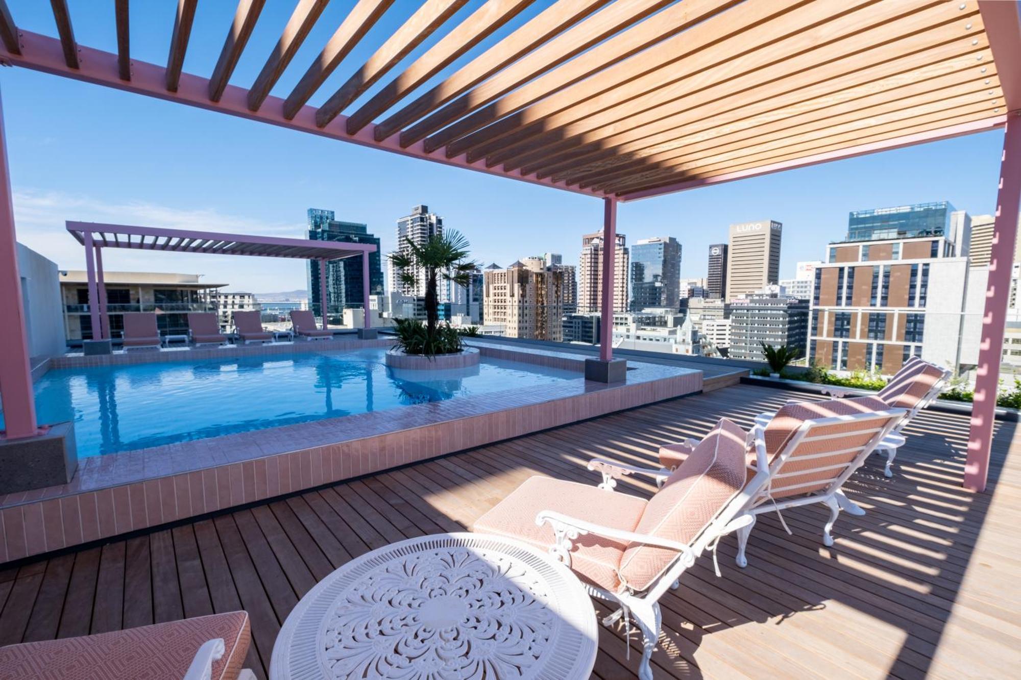 The Rose 604: Central Studio With Rooftop Pool Ciudad del Cabo Exterior foto